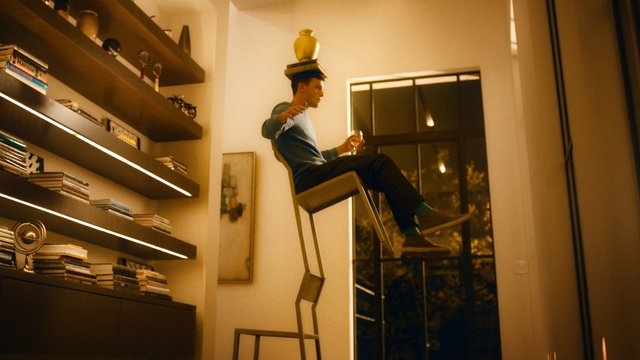 Video Reference: Ladder, Stairs, Light fixture, Window