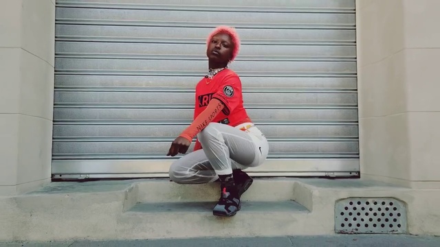 Video Reference: Red, Sitting, Joint, Leg, Knee, Shoe, Person