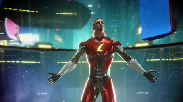 Video Reference: Superhero, Fictional character, Action figure, Hero, Scene, Cg artwork, Games, Person