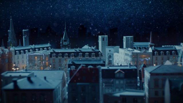 Video Reference: sky, night, urban area, metropolis, atmosphere, city, cityscape, architecture, darkness, winter