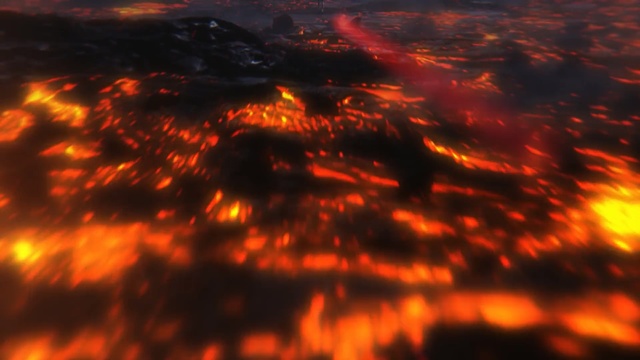 Video Reference: sky, geological phenomenon, atmosphere, red sky at morning, afterglow, lava, computer wallpaper, flame, darkness, evening