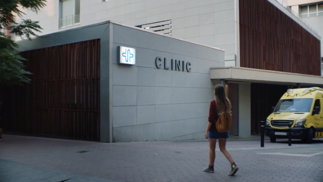 Video Reference: Property, Vehicle, Architecture, Car, Wall, Building, Facade, House, Parking, Commercial building, Person