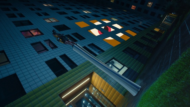 Video Reference: Architecture, Sky, Screenshot, Building, Space, City, Metropolis, House