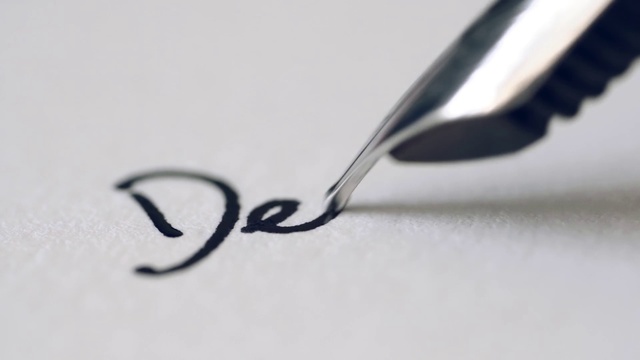 Video Reference: Calligraphy, Font, Material property, Scissors, Fork, Writing, Metal, Eyelash, Spoon, Still life photography