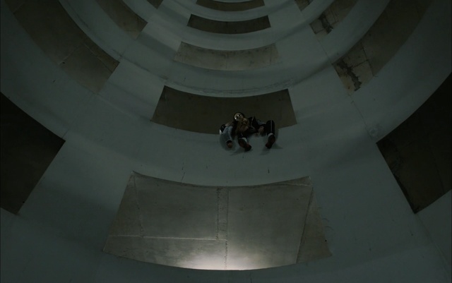 Video Reference: White, Black, Architecture, Light, Ceiling, Stairs, Daylighting, Photography, Space, Symmetry