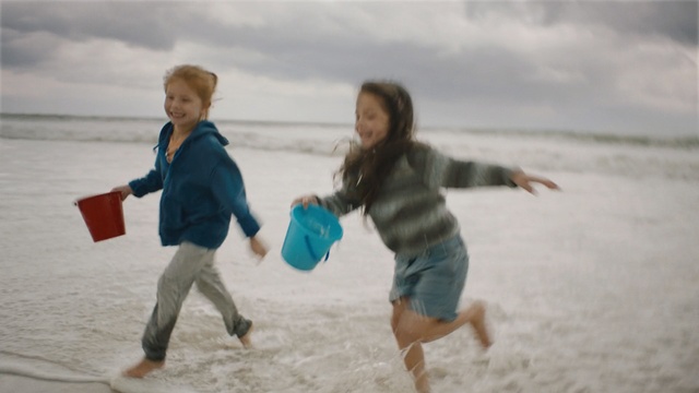 Video Reference: People on beach, People in nature, Fun, Vacation, Sand, Happy, Beach, Summer, Play, Ocean, Person