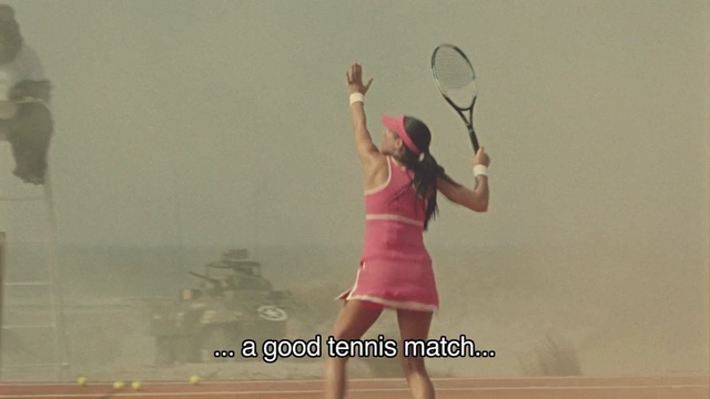 Video Reference: racquet sport, racket, rackets, tennis, ball game, sports, competition event, girl