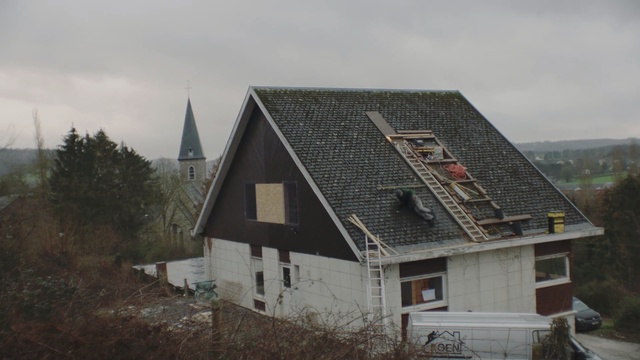 Video Reference: Roof, House, Property, Home, Sky, Architecture, Building, Cottage, Rural area, Residential area