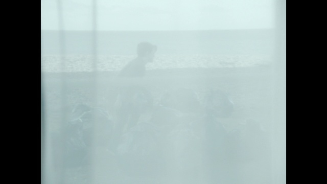 Video Reference: white, black, photograph, black and white, text, monochrome photography, fog, atmosphere, light, mist