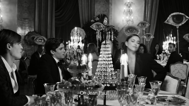 Video Reference: Photograph, Black-and-white, Monochrome, Event, Photography, Monochrome photography, Rehearsal dinner, Function hall, Party, Ceremony, Person