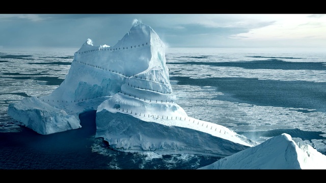 Video Reference: Iceberg, Ice, Sea ice, Polar ice cap, Arctic ocean, Ocean, Arctic, Natural environment, Ice cap, Glacier