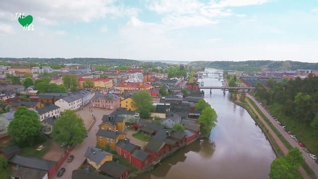 Video Reference: Residential area, Aerial photography, Waterway, Town, River, Metropolitan area, Suburb, Human settlement, Neighbourhood, Urban area