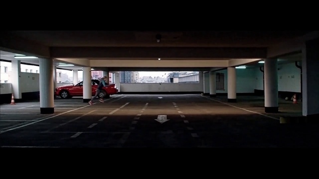 Video Reference: Parking lot, Parking, Public space, Property, Human settlement, City, Architecture, Building, Asphalt, Automotive exterior