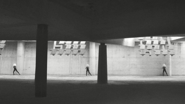 Video Reference: White, Black, Black-and-white, Light, Wall, Monochrome, Architecture, Monochrome photography, Sky, Photography, Person