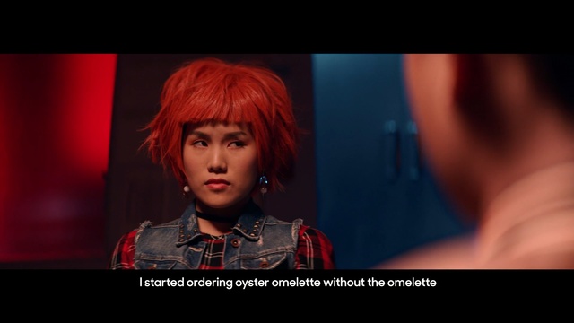 Video Reference: red, human hair color, screenshot, girl, red hair, hair coloring, computer wallpaper, scene, midnight, film, Person