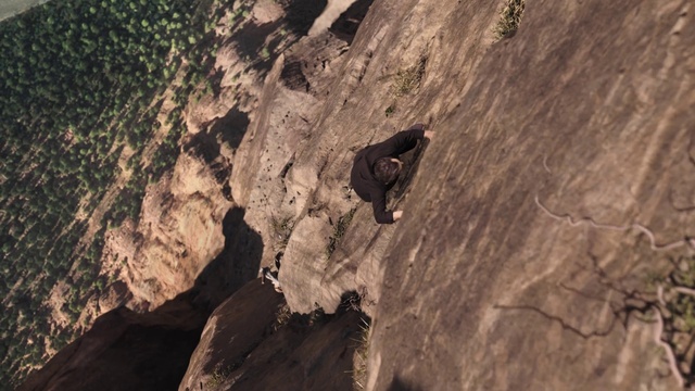 Video Reference: Rock, Formation, Geology, Adventure, Geological phenomenon, Fault, Climbing, Bedrock, Extreme sport, Outcrop