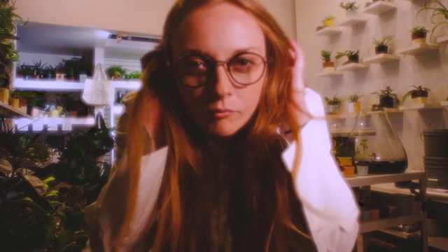 Video Reference: hair, glasses, eyewear, vision care, human hair color, girl, smile, black hair, brown hair, long hair, Person