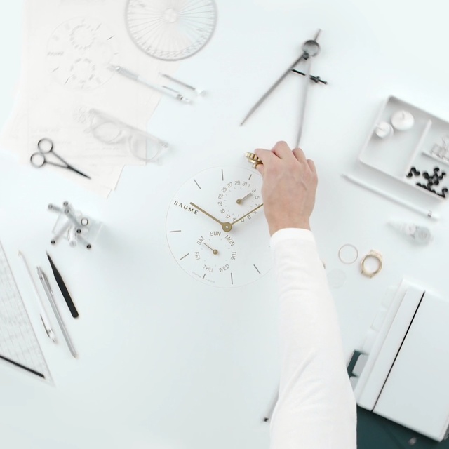 Video Reference: clock, font, home accessories, Person