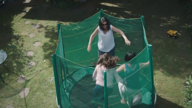 Video Reference: Green, Leisure, Fun, Tent, Trampolining--Equipment and supplies, Net