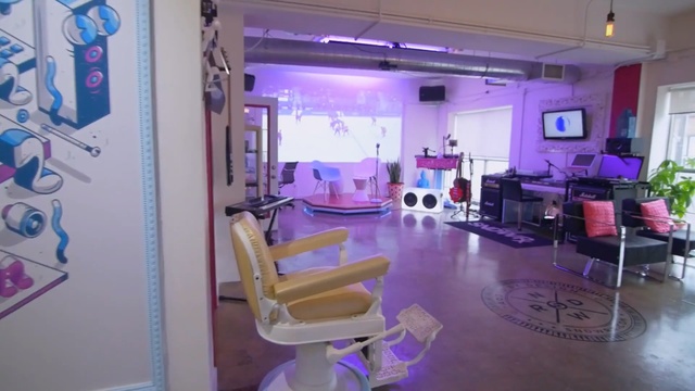 Video Reference: purple, property, room, beauty salon, interior design, real estate