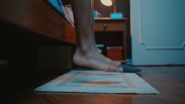 Video Reference: Leg, Human leg, Hand, Floor, Joint, Finger, Human body, Room, Foot, Footwear