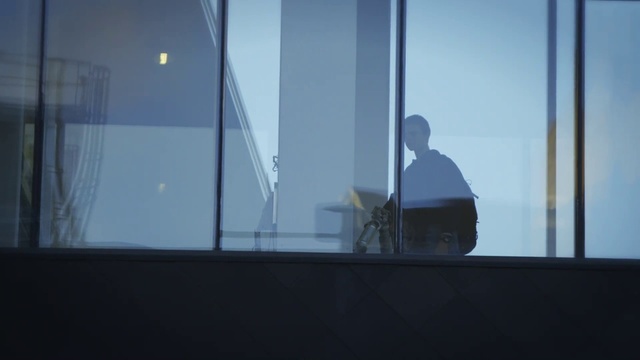 Video Reference: Blue, Sky, Water, Light, Daytime, Window, Glass, Reflection, Line, Architecture