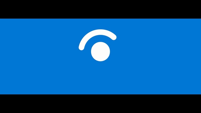 Video Reference: Blue, Daytime, Azure, Font, Logo, Circle, Electric blue, Sky, Symbol, Brand