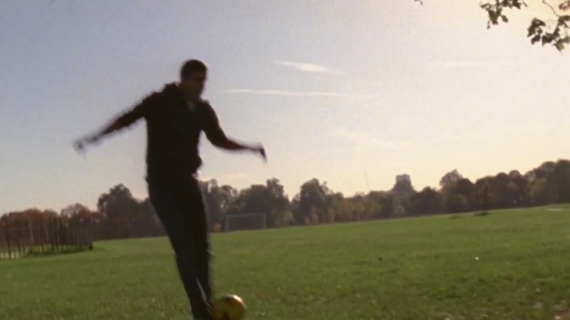 Video Reference: Football, Football player, Soccer ball, Player, Ball, Kick, Grass, Sports equipment, Fun, Grassland