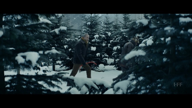 Video Reference: Snow, Winter, Snapshot, Screenshot, Freezing, Tree, Photography, Adaptation, Organism, Black-and-white