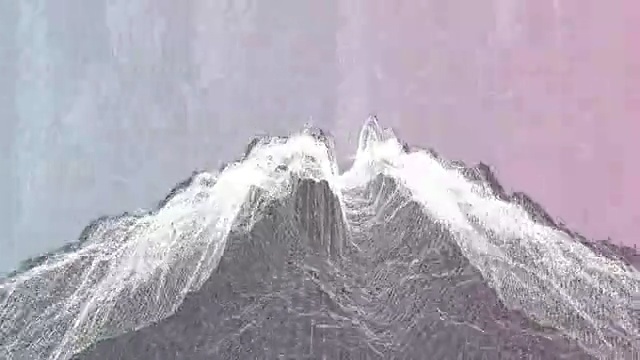 Video Reference: geological phenomenon, mountain, water, water resources, terrain, glacial landform, sky, water feature, wave, mountain range