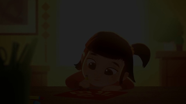 Video Reference: Hair, Black, Cartoon, Face, White, Nose, Brown, Head, Ear, Illustration