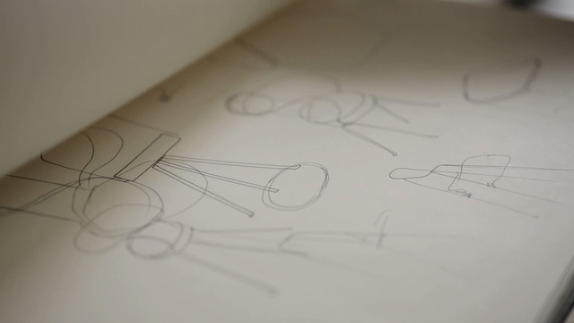 Video Reference: Drawing, Line, Sketch, Wall, Font, Automotive design, Design, Material property, Artwork, Illustration