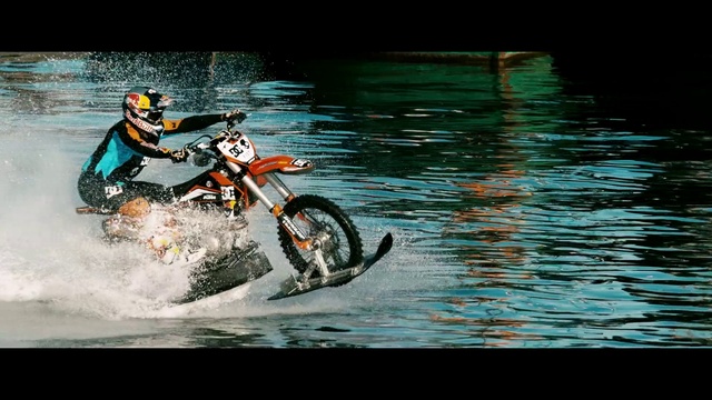 Video Reference: Enduro, Motocross, Vehicle, Extreme sport, Water, Freestyle motocross, Sports, Motorsport, Motorcycle racing, Recreation