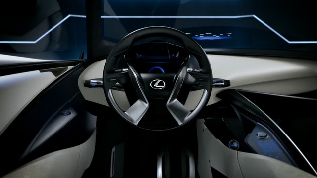 Video Reference: Land vehicle, Vehicle, Car, Automotive design, Concept car, Toyota ft-hs, Lexus, Steering wheel, Steering part, Person
