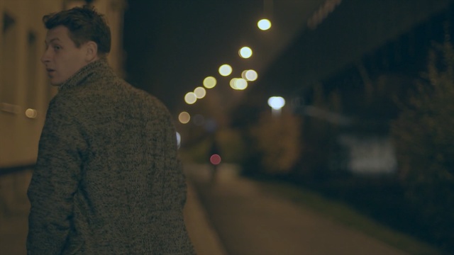 Video Reference: Black, White, Photograph, Light, Green, Darkness, Fun, Night, Standing, Brown, Person