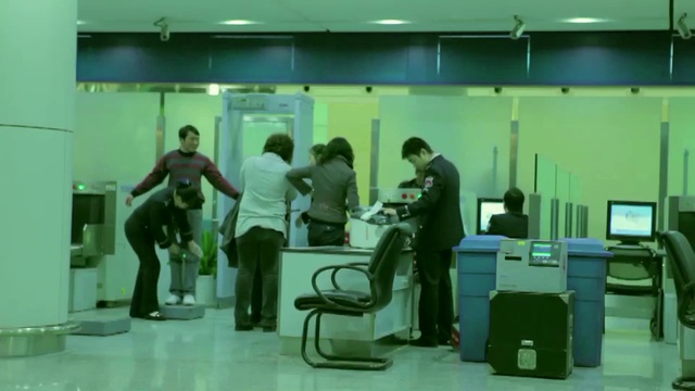 Video Reference: Green, Room, Building, Person