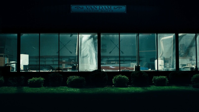 Video Reference: Blue, Green, Light, Text, Turquoise, Architecture, Sky, Glass, Night, Window