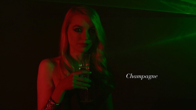 Video Reference: green, red, darkness, neon, midnight, performance, scene, girl, computer wallpaper, event, Person