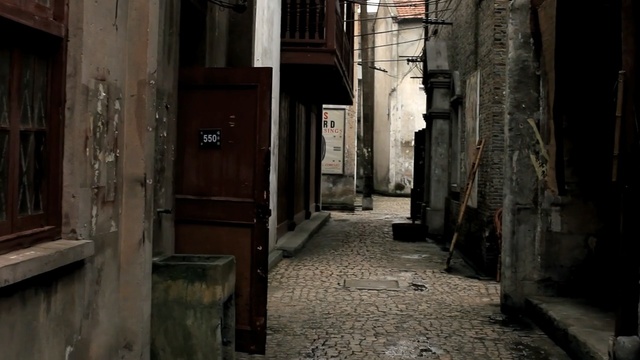 Video Reference: Alley, Street, Town, Road, Infrastructure, Building, Neighbourhood