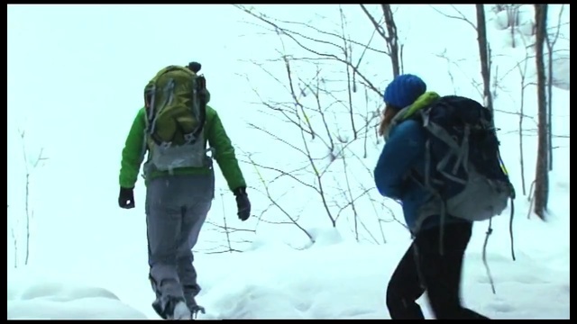 Video Reference: Snow, Winter, Mountaineering, Snowshoe, Adventure, Footwear, Recreation, Ice, Fun, Backpacking, Person