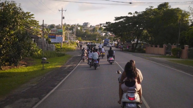 Video Reference: Lane, Road, Asphalt, Mode of transport, Thoroughfare, Motor vehicle, Vehicle, Transport, Town, Infrastructure