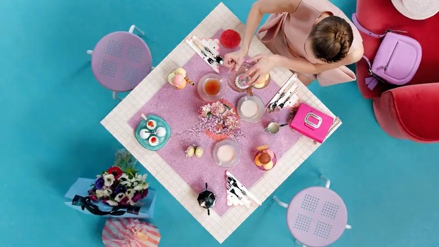 Video Reference: pink, sweetness, Person