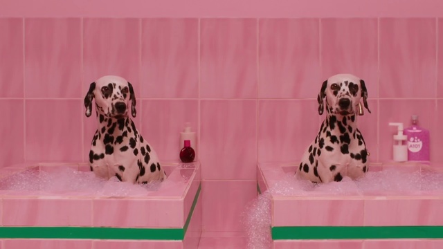 Video Reference: Dalmatian, Dog, Canidae, Dog breed, Pink, Carnivore, Non-Sporting Group, Sporting Group, Fawn