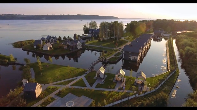 Video Reference: waterway, reflection, water, river, bank, photography, canal, sky, fluvial landforms of streams, morning