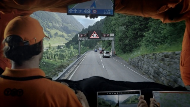 Video Reference: Mode of transport, Road, Asphalt, Road trip, Travel, Lane, Windshield, Infrastructure, Auto part, Driving