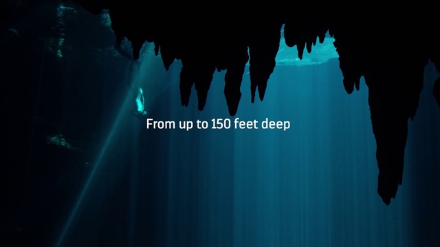Video Reference: Blue, Turquoise, Aqua, Light, Azure, Cave, Electric blue, Formation, World, Graphics