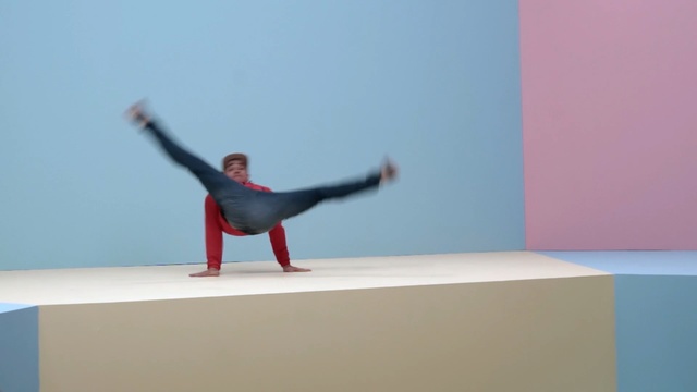 Video Reference: Arm, Joint, Balance, Fun, Stretching, Physical fitness, Sitting, Mat, Performance, Person