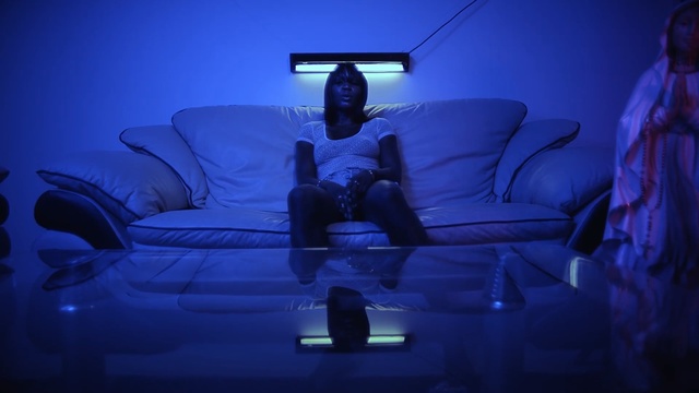 Video Reference: Blue, Couch, Light, Purple, Room, Lighting, Furniture, Sky, Fun, Chair