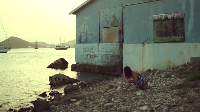 Video Reference: water, sky, reflection, sea, sunlight, house