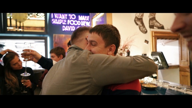 Video Reference: barber, interaction, drink